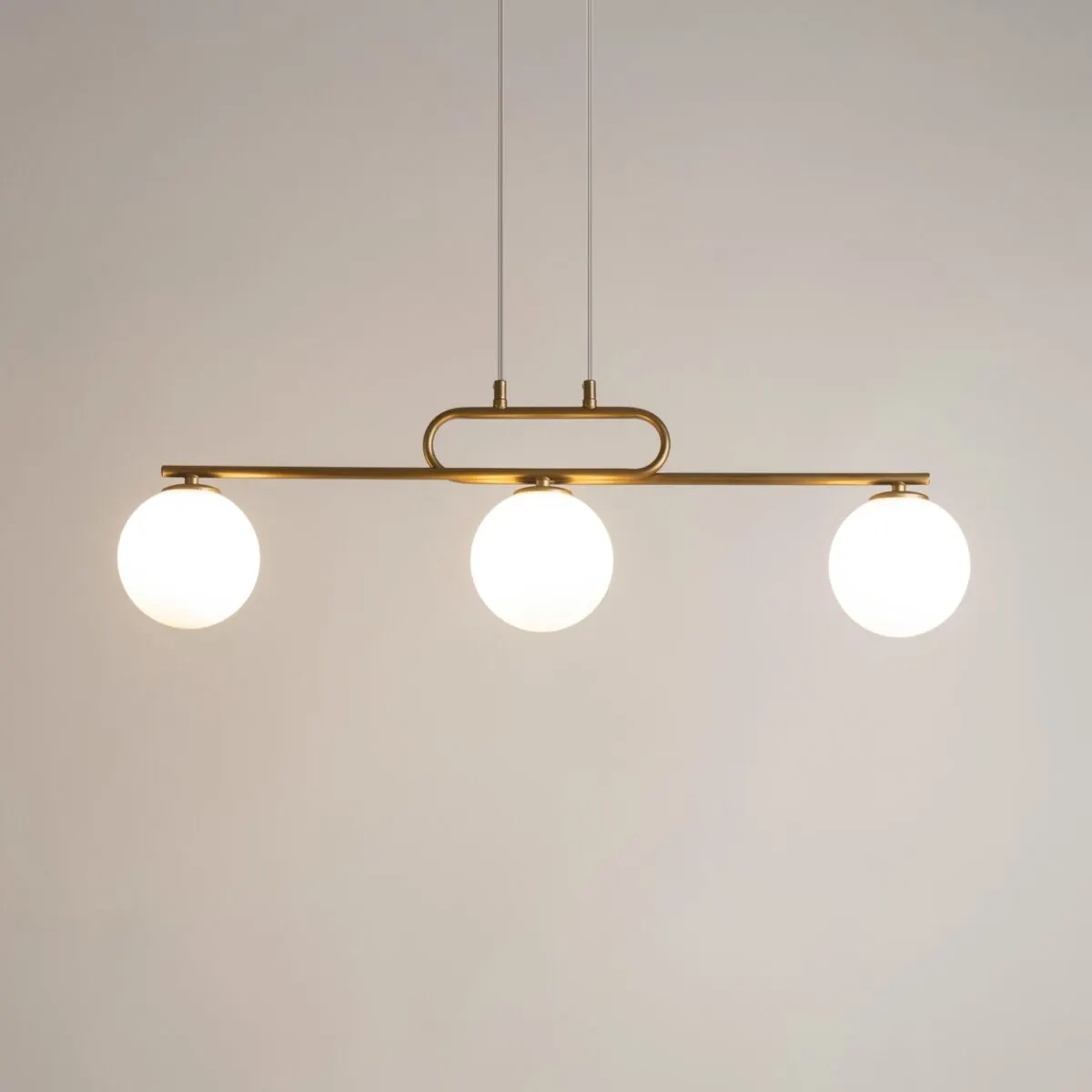 Lampa wisząca TES 3 złota - SI_33633