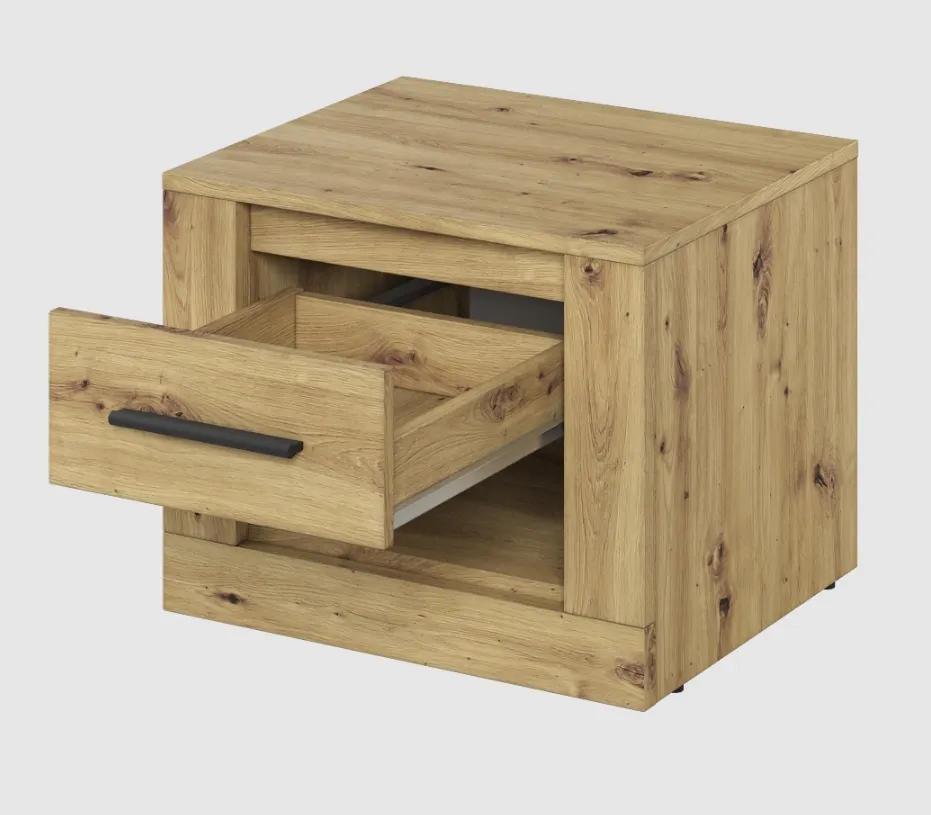 Szafka nocna Arti AR-07 dąb artisan - AR7DA