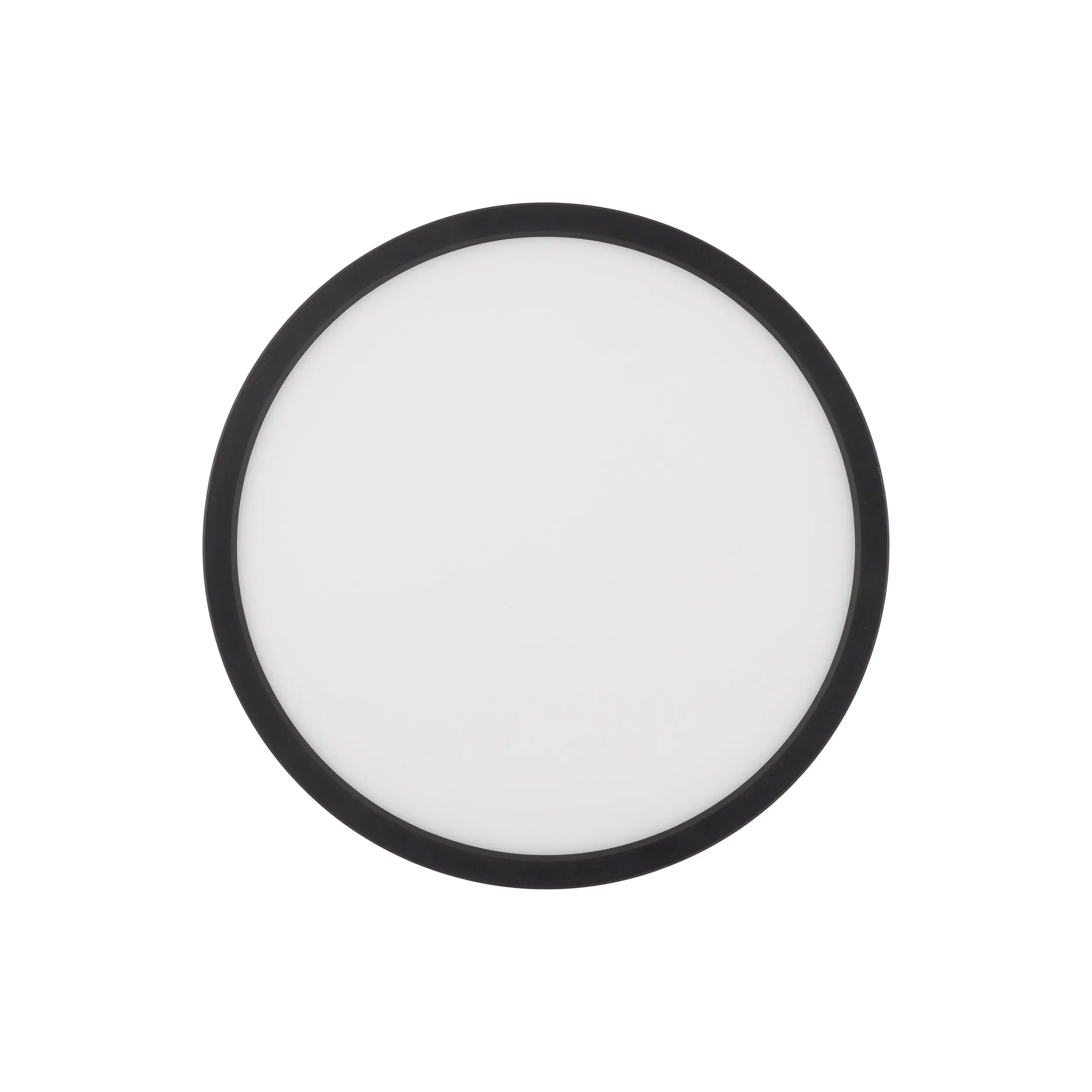 Plafon AQUA LED 24W czarny z białym kloszem okrągły 30x2cm Plafon AQUA LED 24W czarny z białym kloszem okrągły 30x2cm