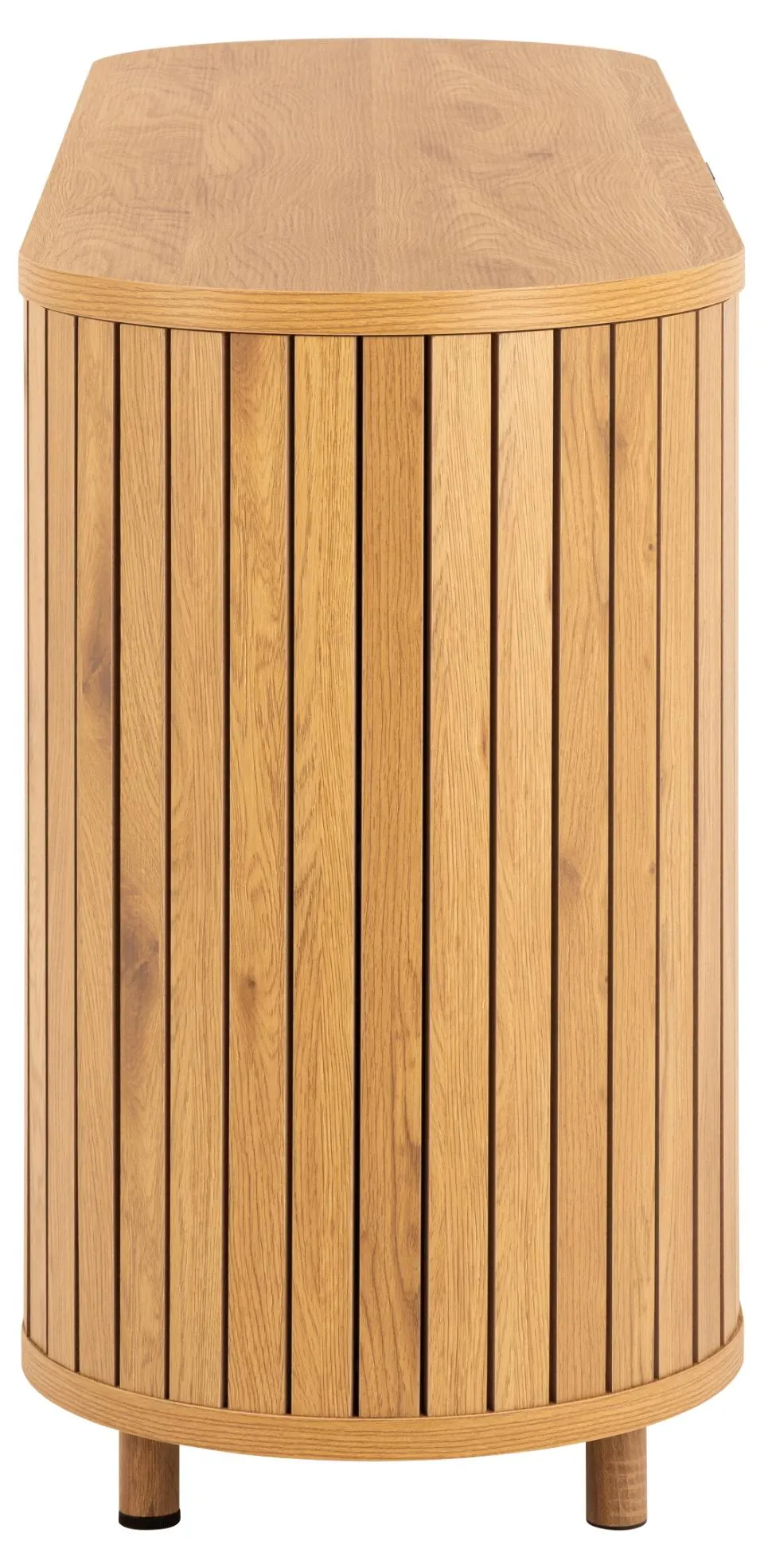 Komoda 2-drzwiowa z półkami COLIMA 160x80 dąb naturalny - H000023411