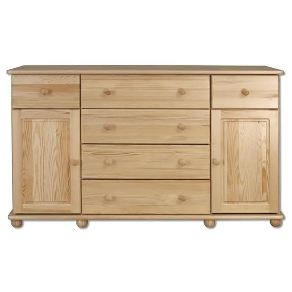 KD124 komoda S150 W90 G47 sosna olcha DREWMAX Meble, Kredens, Szafka, Komoda, Szuflada