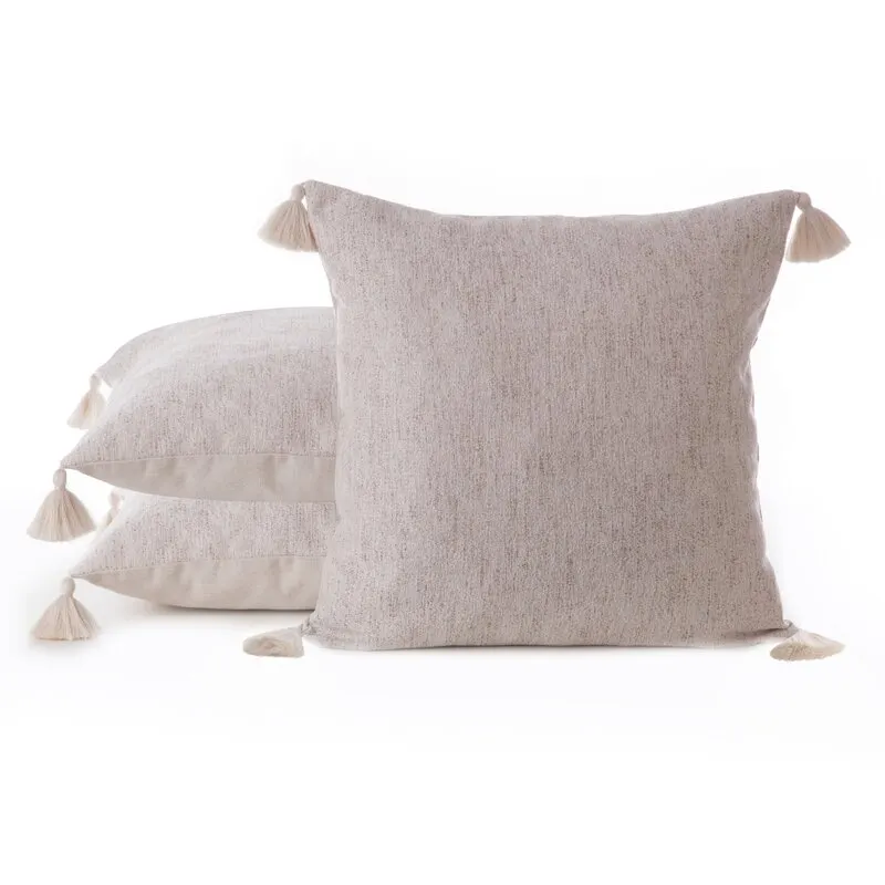 POSZEWKA LEVI 45 X 45 CM KREMOWY - EU_410928