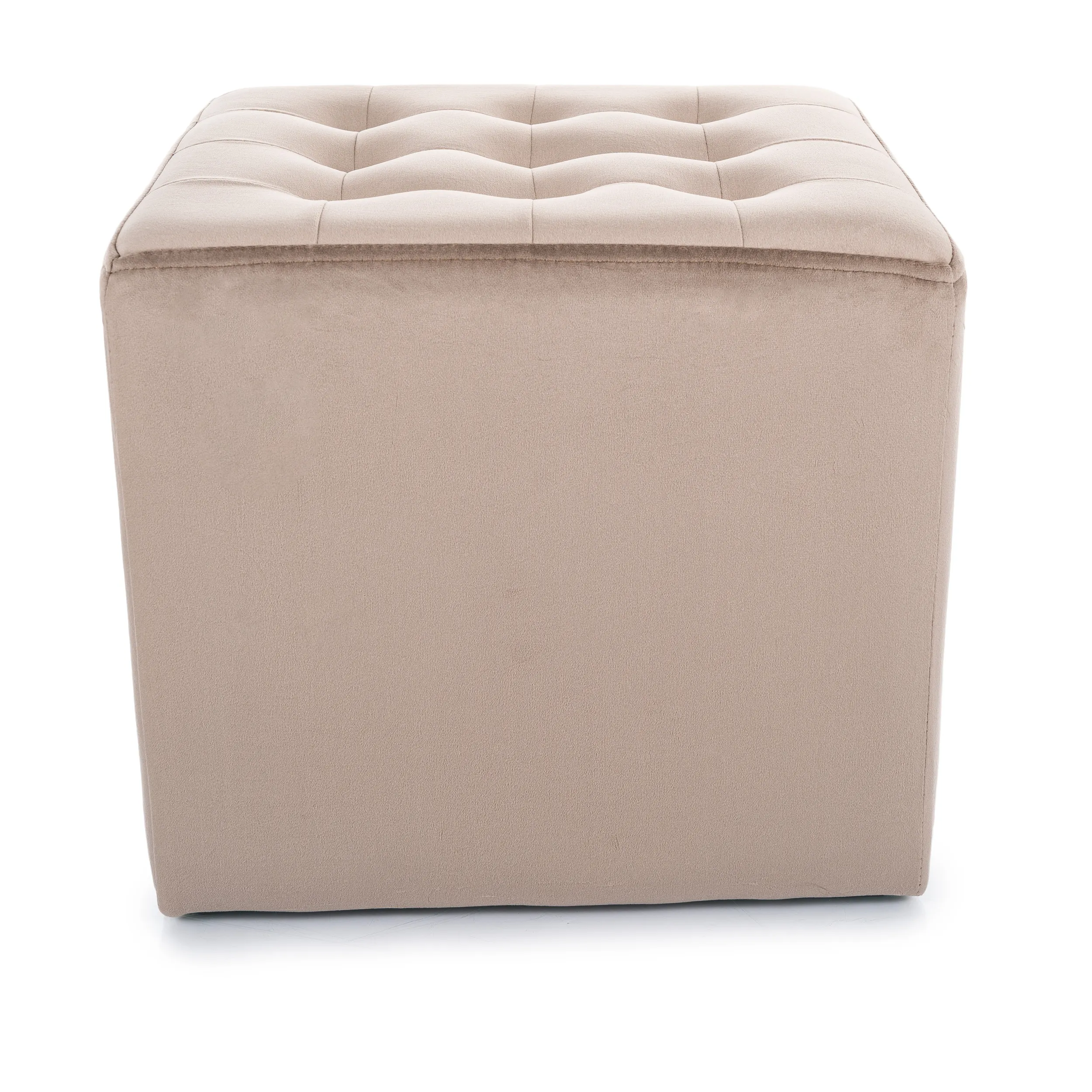 PUF LORI VELVET C. BEŻ BLUVEL 40 - LORIV40