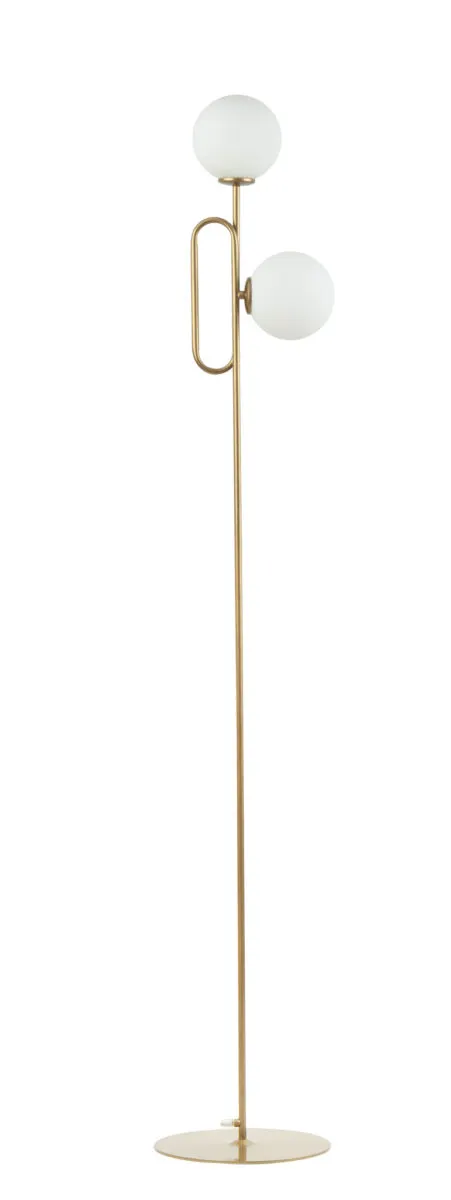 Lampa podłogowa TES złota