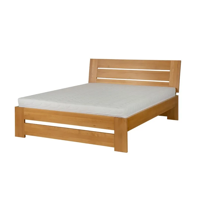 Łóżko bukowe LK192 Cherry 140x200 DREWMAX