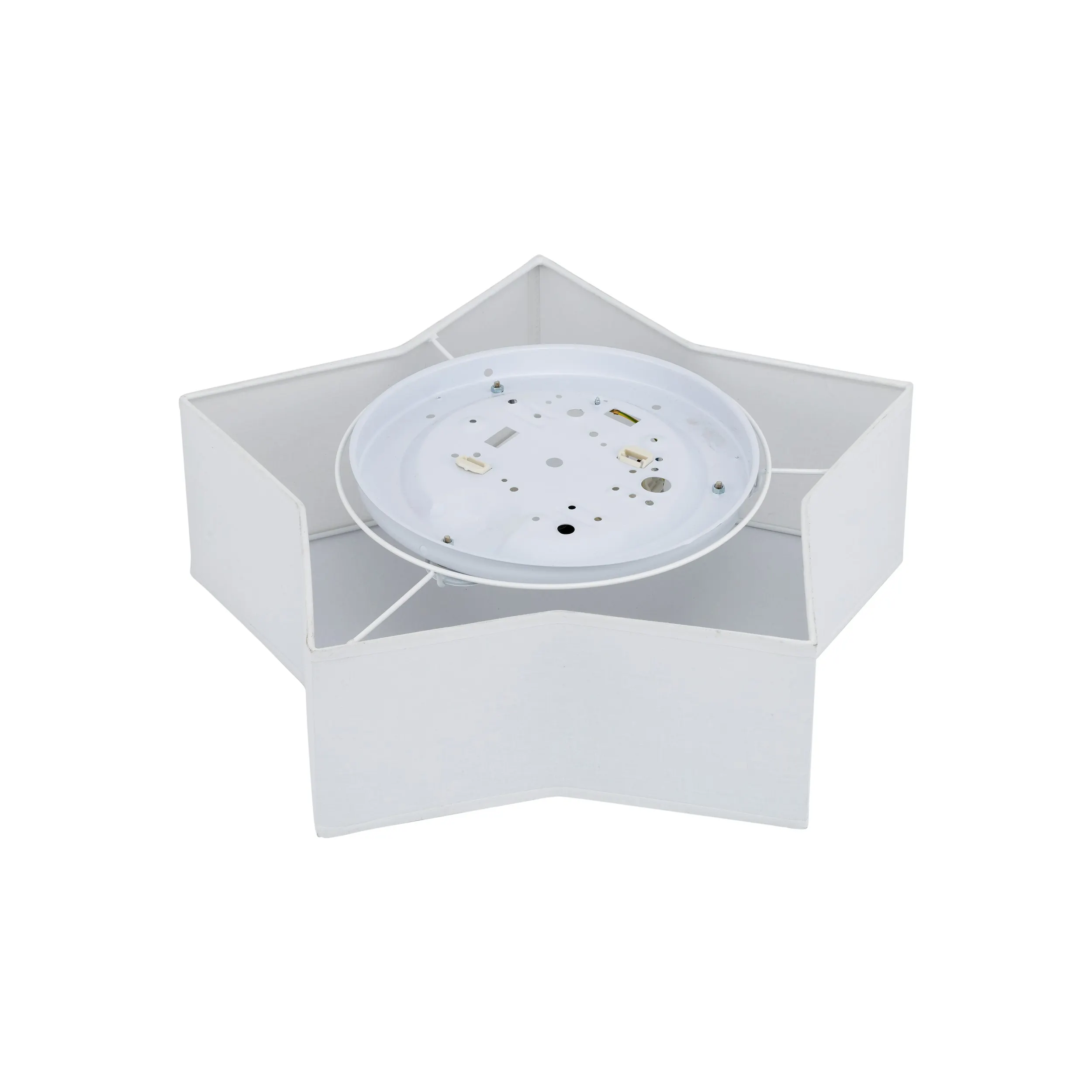 Lampa sufitowa STAR biała w kształcie gwiazdy 45x43x13cm - TK_4514
