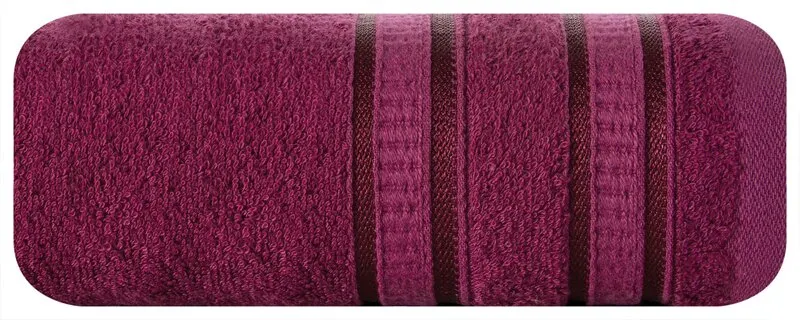 RĘCZNIK MILA (13) 70 X 140 CM AMARANTOWY - EU_372506