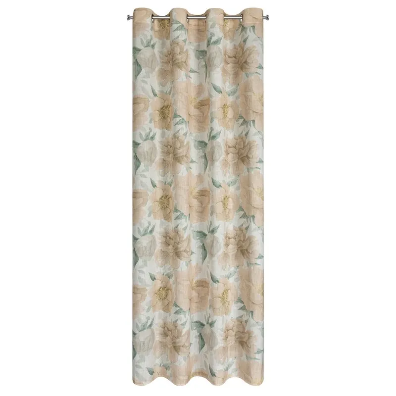 ZASŁONA GOTOWA KARLA 140 X 250 CM NATURALNY - EU_441919