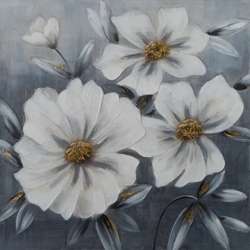 OBRAZ 633 80 X 80 CM POPIELATY