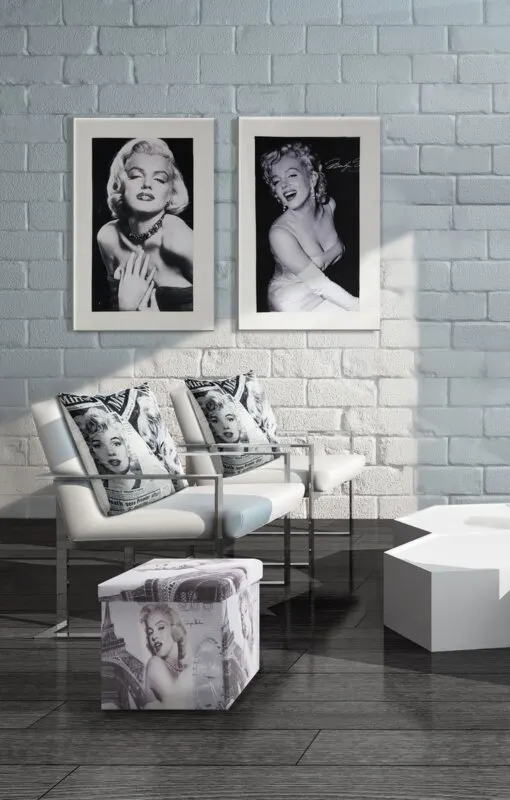 POSZEWKA LADY 08 45X45 CM BRĄZOWY - EU_15126