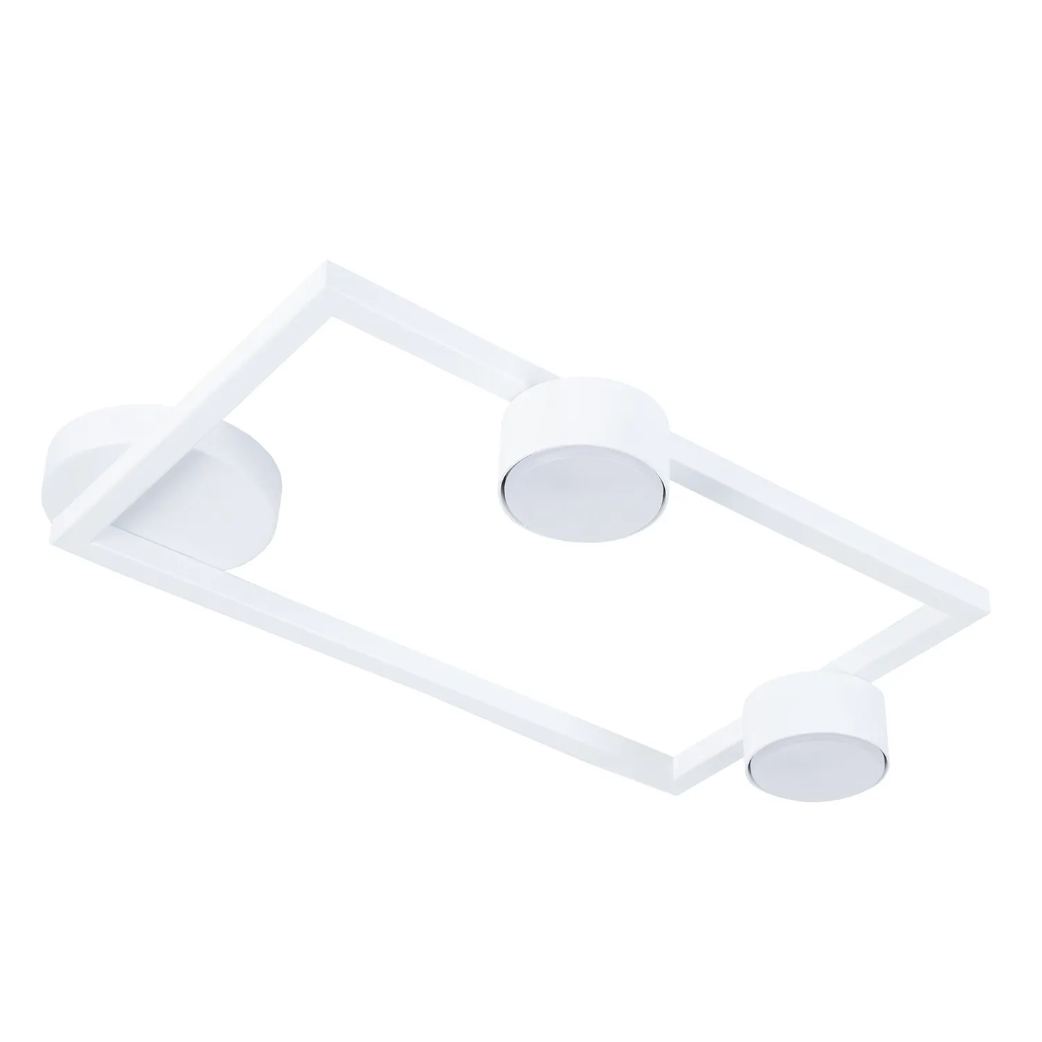 Plafon stalowy FRAME 2 biały Lampa sufitowa, Urządzenie, Wentylator sufitowy, Urządzenie elektryczne