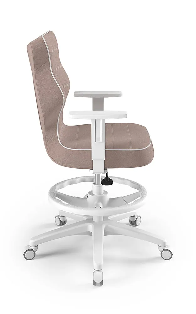 Krzesło młodzieżowe Duo biały Jasmine 08 rozmiar 6 WK+P - CD-D-6-A-B-JS08