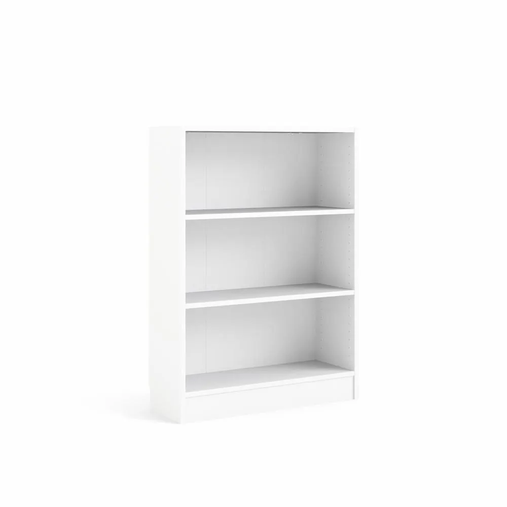 regał, szafka na książki, biały, półki, mebel