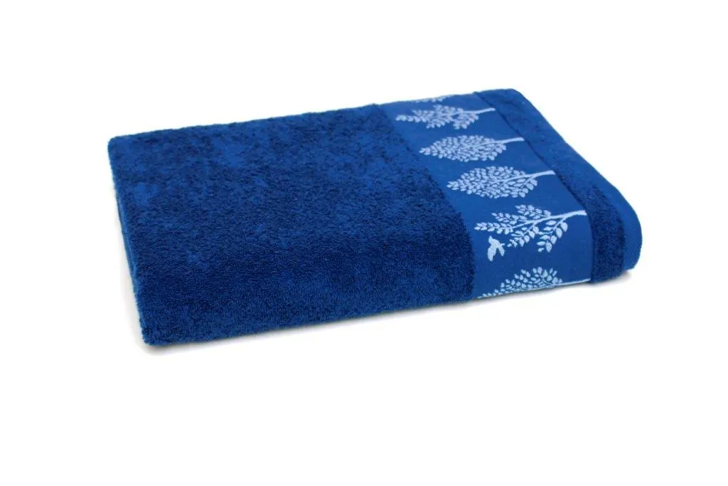 Ręcznik frotte TERRA 50X90 granatowy Ręcznik, Ręcznik kąpielowy