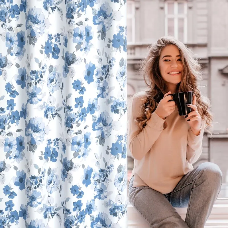 ZASŁONA CAREN 140X250 CM BIAŁY - EU_386166