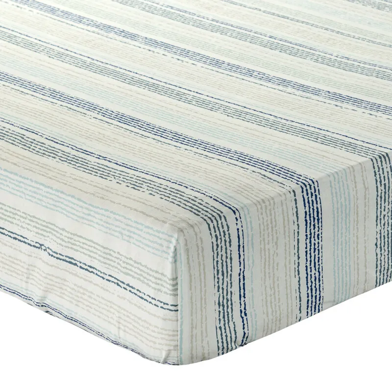 PRZEŚCIERADŁO Z GUMKĄ PRINT 3 220 X 200 CM NIEBIESKI