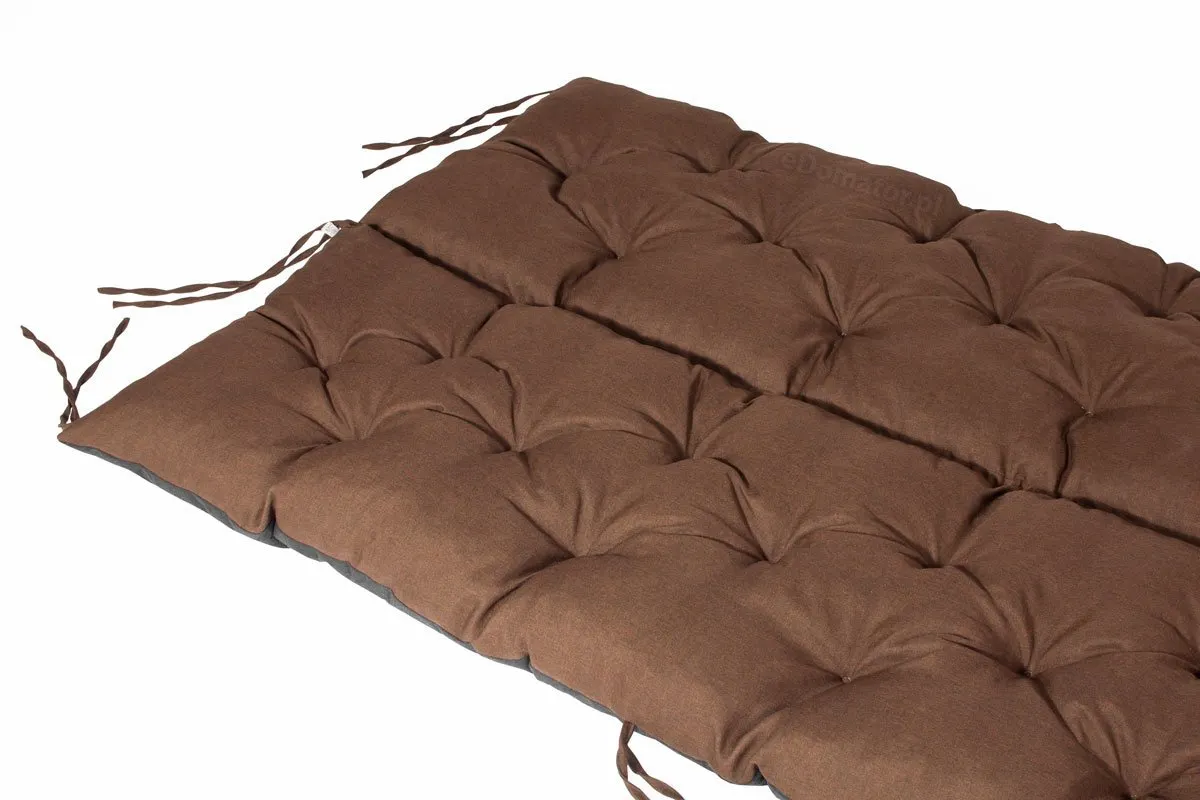 Gruba poduszka na huśtawkę 180/60/60 - brąz - FE5906948106598
