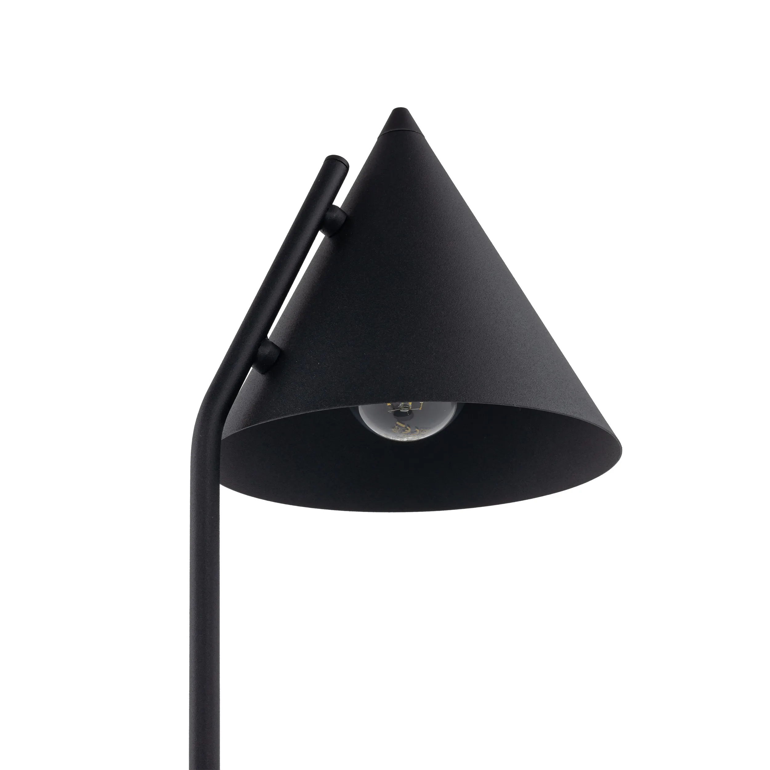 Lampka nocna CONO czarna 49x23x19cm - TK_16009