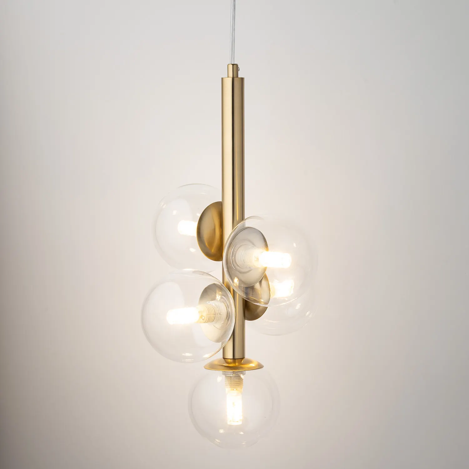 Lampa wisząca PERLA LUX 5 złota - SI_40857