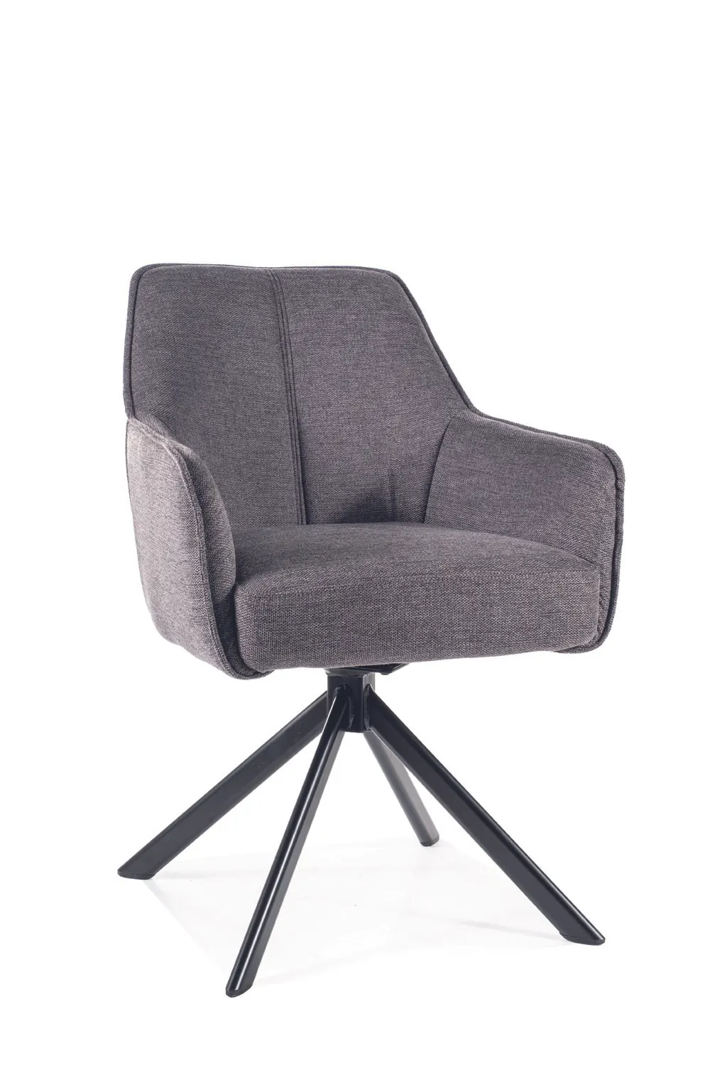 Krzesło obrotowe NOTTI BREGO ciemnoszare