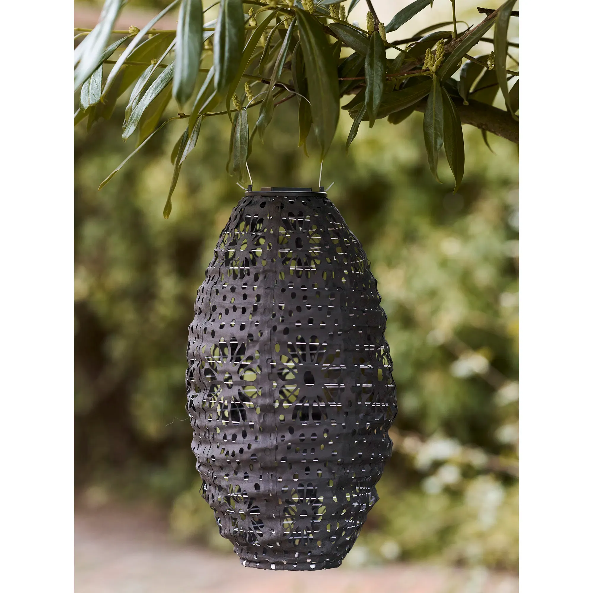 Lampa ogrodowa solarna FOXDALE - szara - 6405113