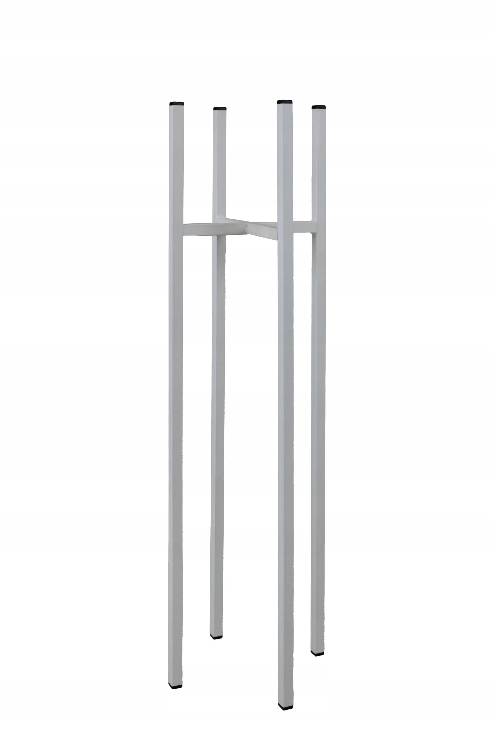 Kwietnik-stojak na donice CHOLET M metalowy biały - LD_TZ000135