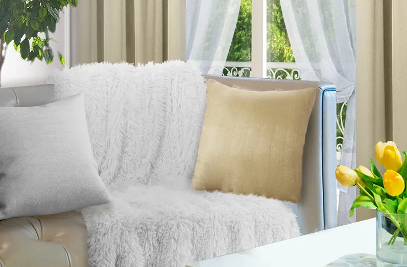 POSZEWKA CARINA 40X40 CM KREMOWY - EU_137019