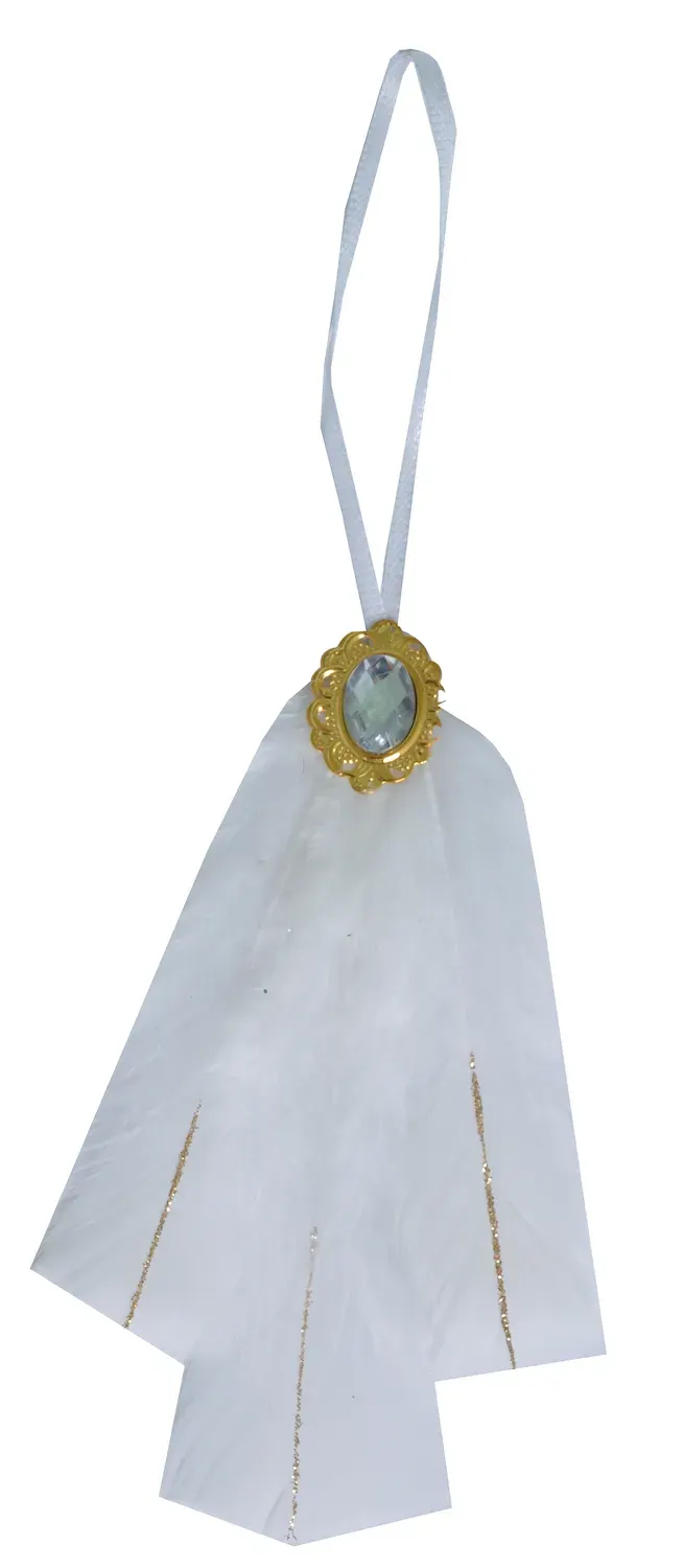 Zawieszka ŚWIĄTECZNA biała