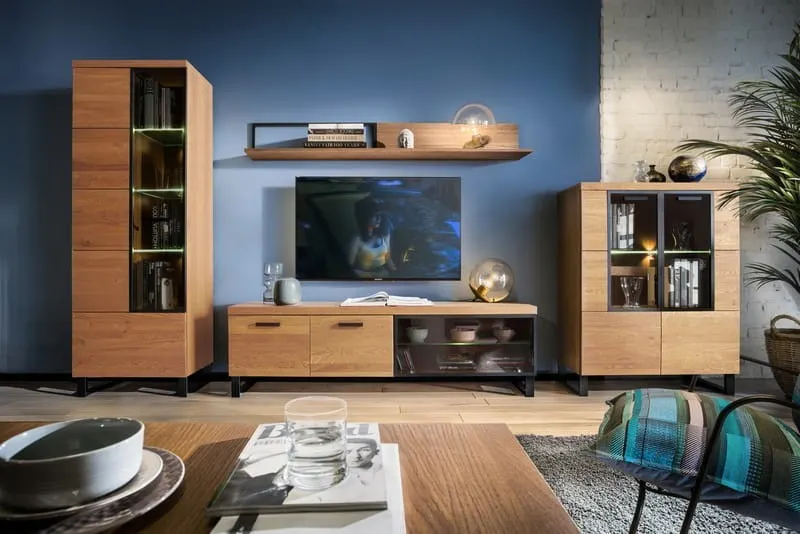 Półka wisząca PRATTO 35 dąb rustical 180x26x25cm - TH-100-1427