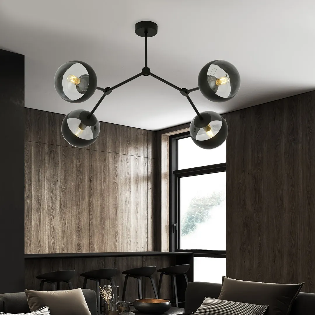 Lampa sufitowa SPACE Czarny 1135/4 - 1135/4