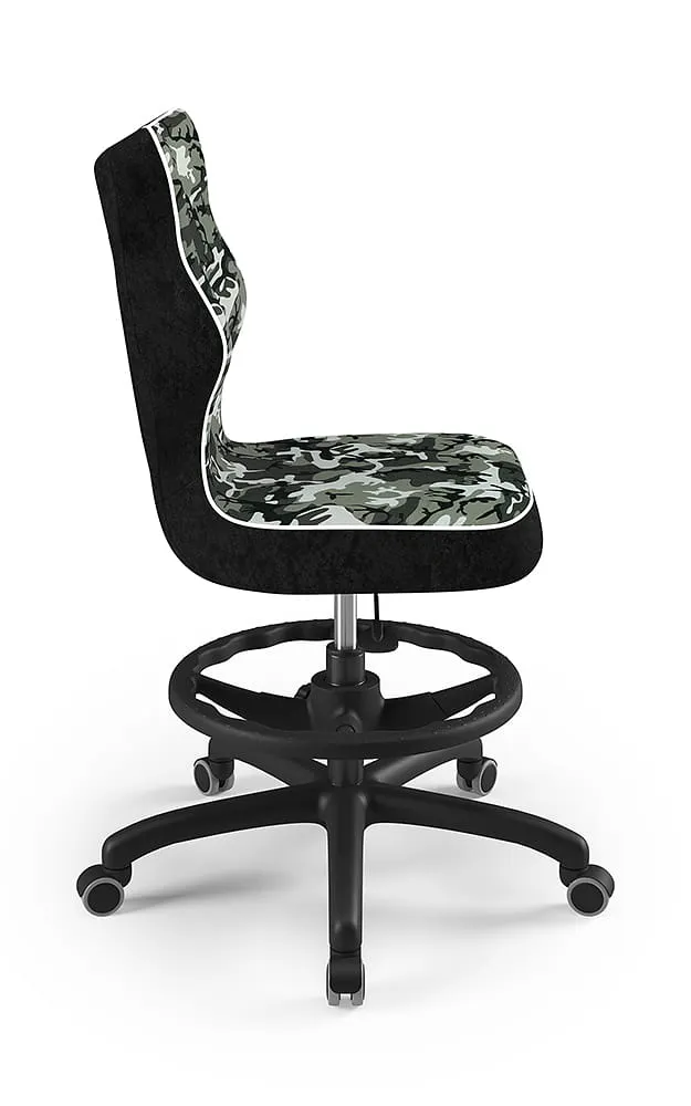 Krzesło młodzieżowe Petit czarny Storia 33 rozmiar 6 WK+P - NB-A-6-B-A-ST33