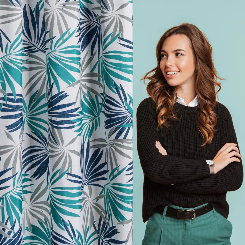 ZASŁONA GOTOWA D91 ELINA 140X250 CM BIAŁY - EU_389847