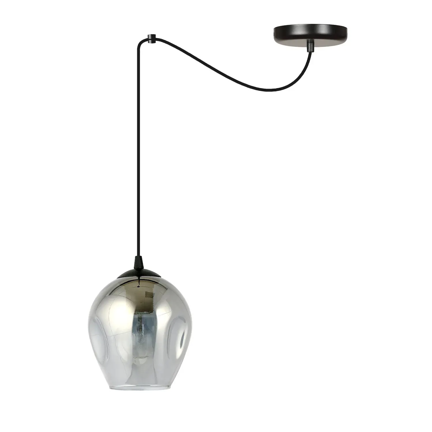 Lampa wisząca pająk LEVEL 1 czarny grafitowy Lampa wisząca pająk LEVEL 1 czarny grafitowy
