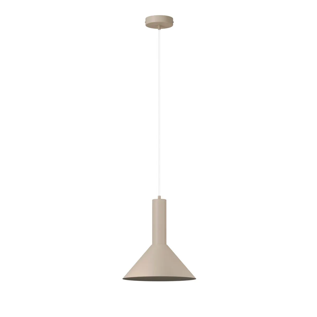 image lampa wisząca, pendant, kinkiet, kolor beżowy, metalowy
