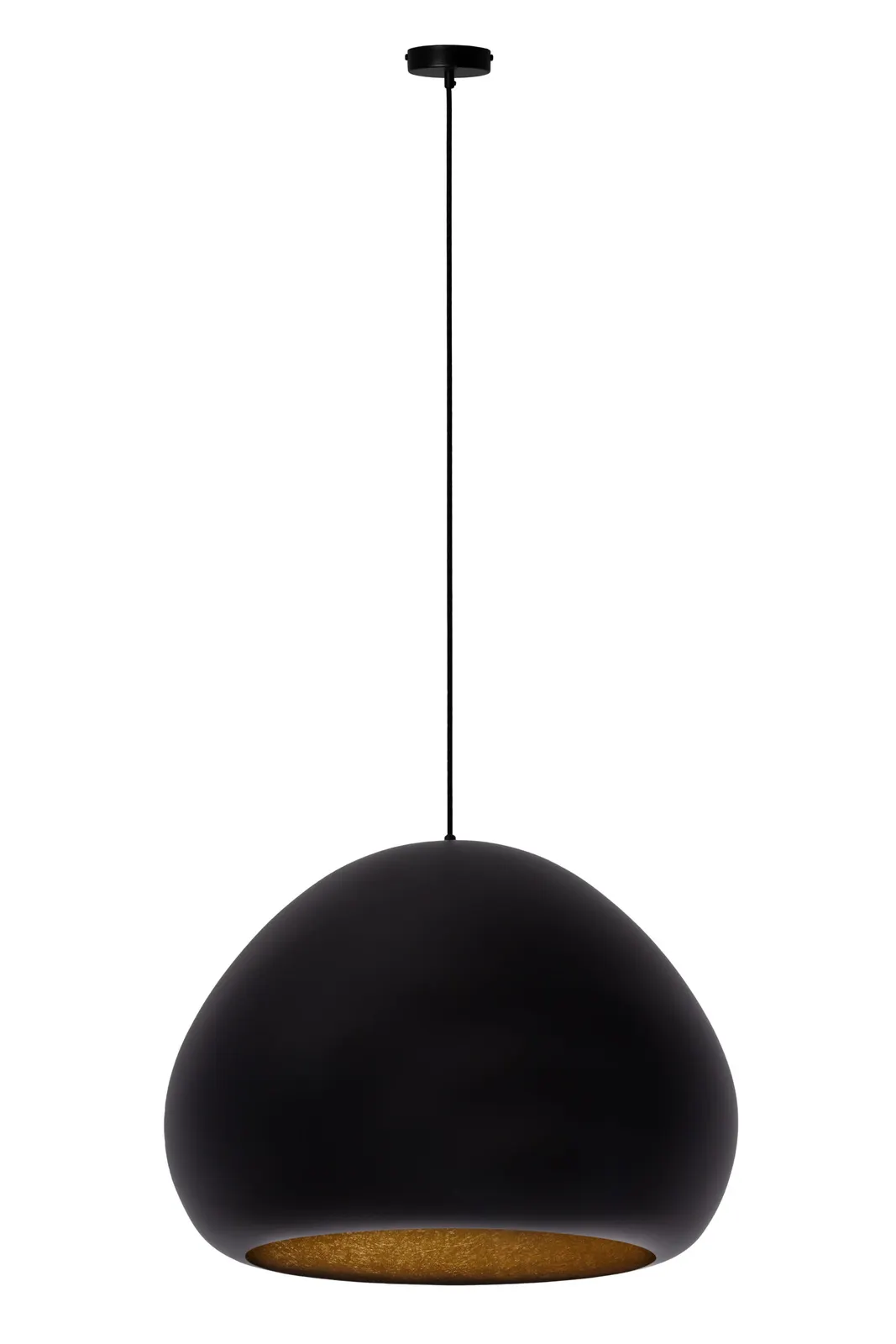 Lampa wisząca LAVA czarno-złota