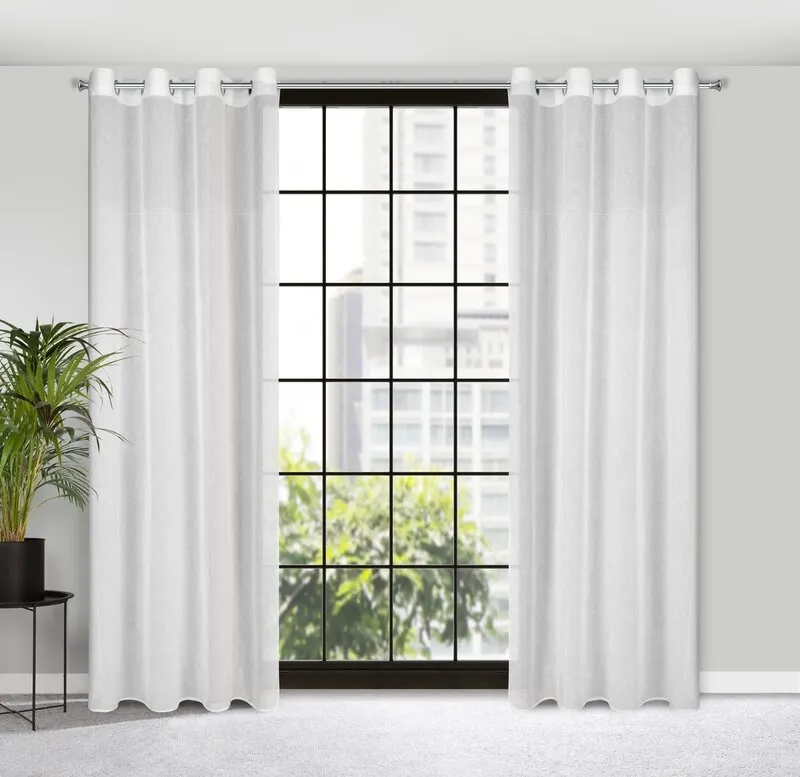 FIRANA GOTOWA MARISA 140 X 250 CM BIAŁY - EU_409600