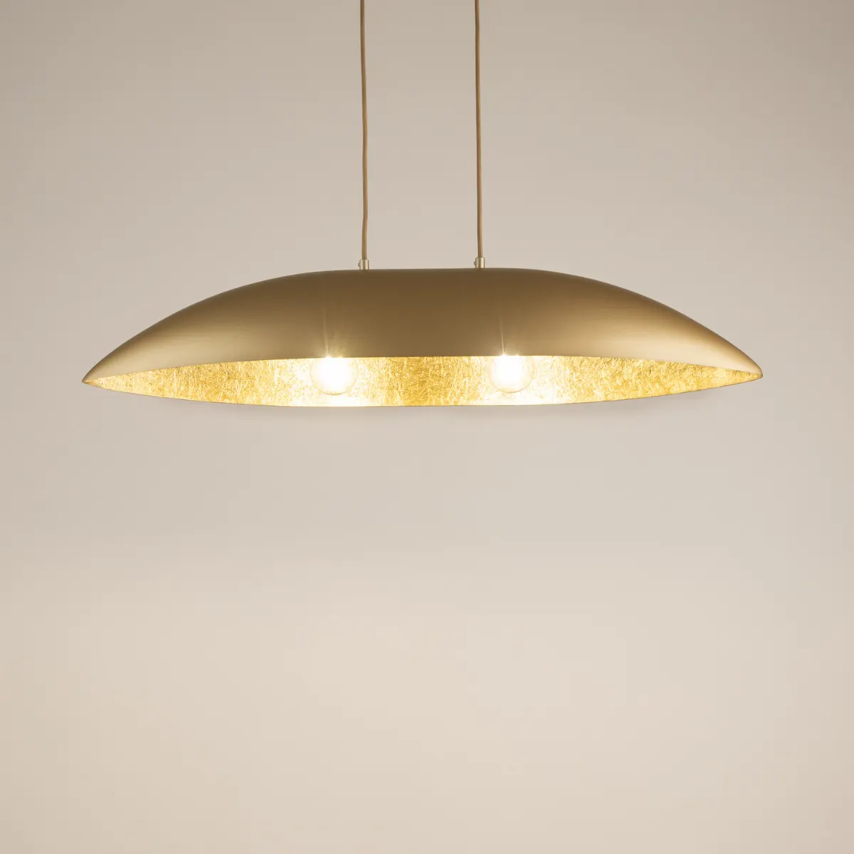 Lampa wisząca GONDOLA M złota - SI_40641