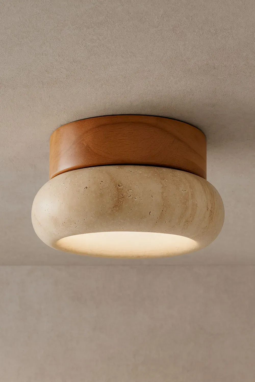 Kinkiet WORM S - dąb