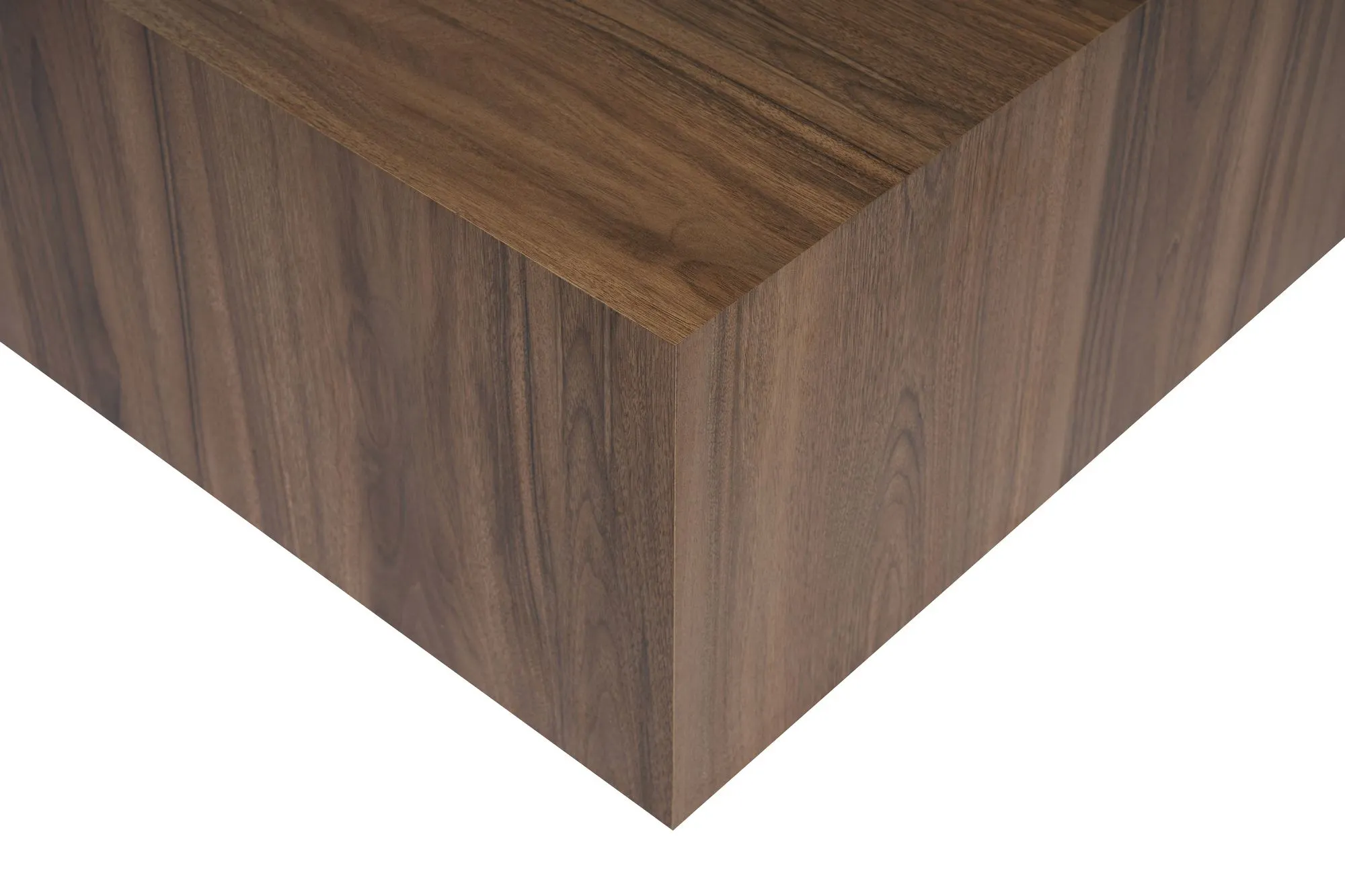 Stolik kawowy PRIZMA 90x90 cm orzechowy - ASI_467NRD1104