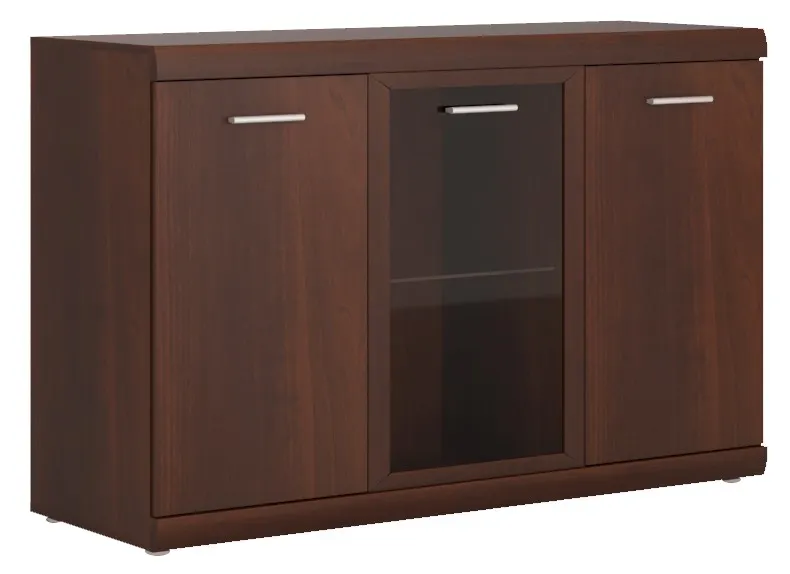 Komoda z witryną 3-drzwiowa IMPERIAL TYP 42 Orzech Komoda z witryną 3-drzwiowa IMPERIAL TYP 42 Orzech