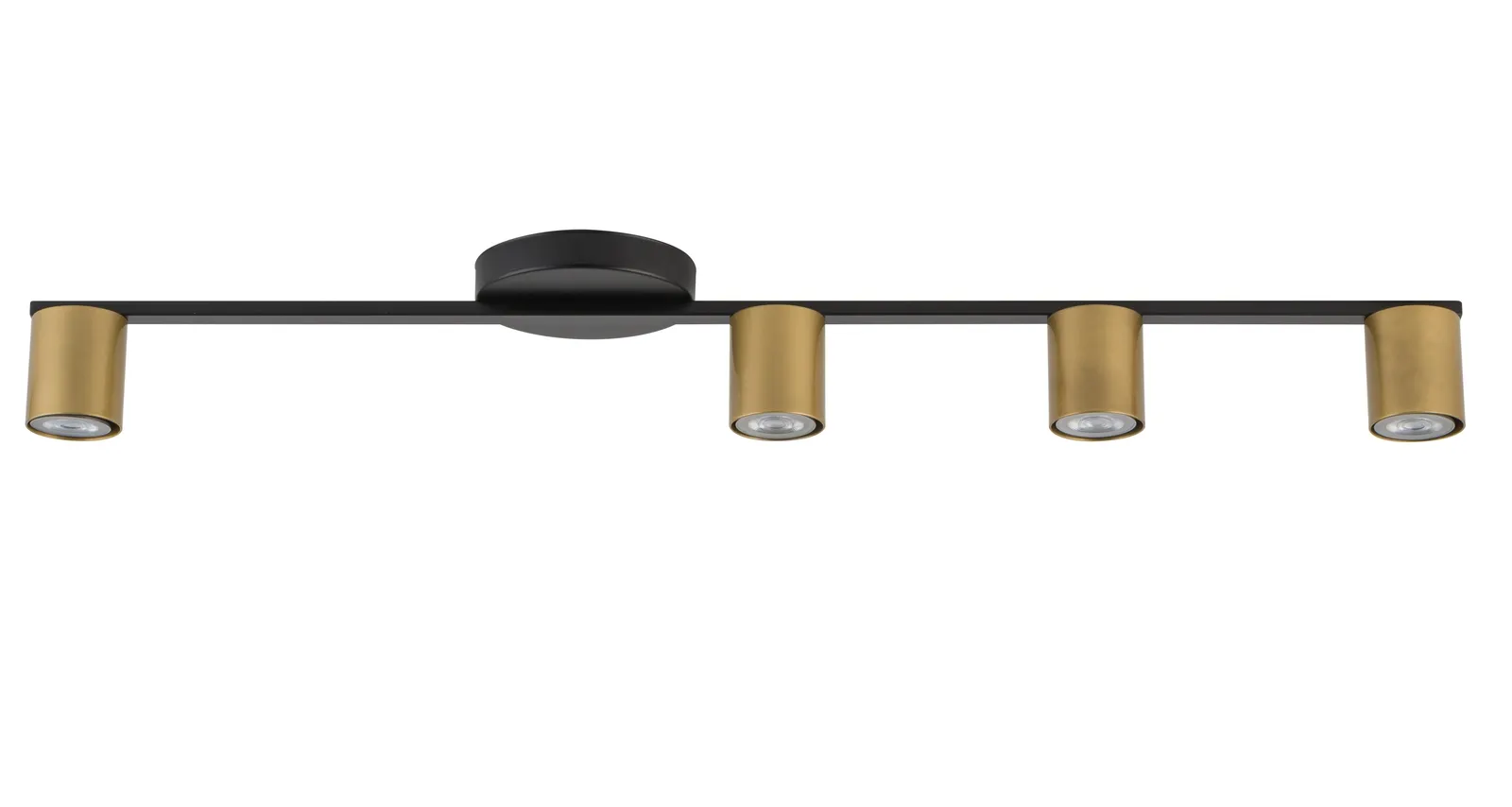 Lampa sufitowa SKY 4 czarno-złota Lampa sufitowa SKY 4 czarno-złota