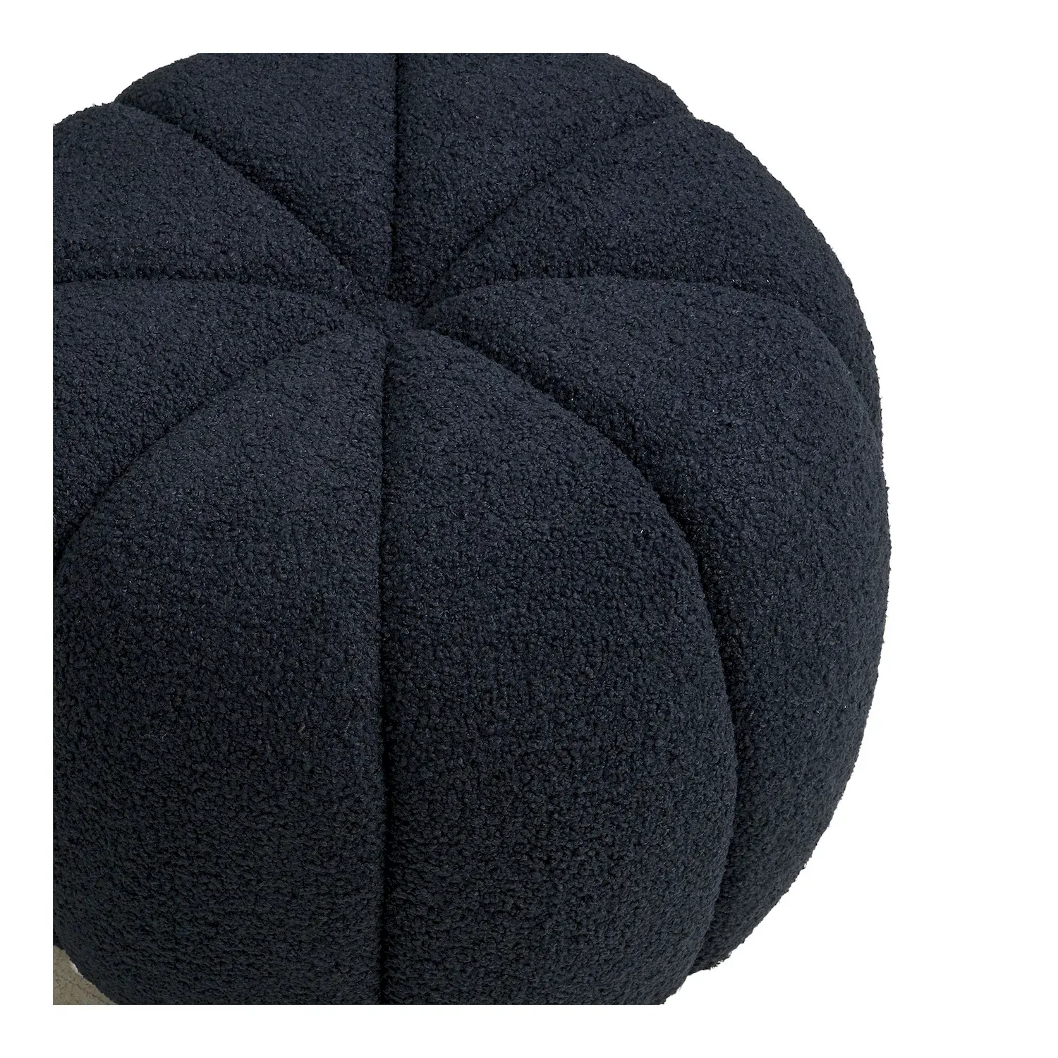 Pufa pikowana PAISLEY 48x38 granatowa - 1501127