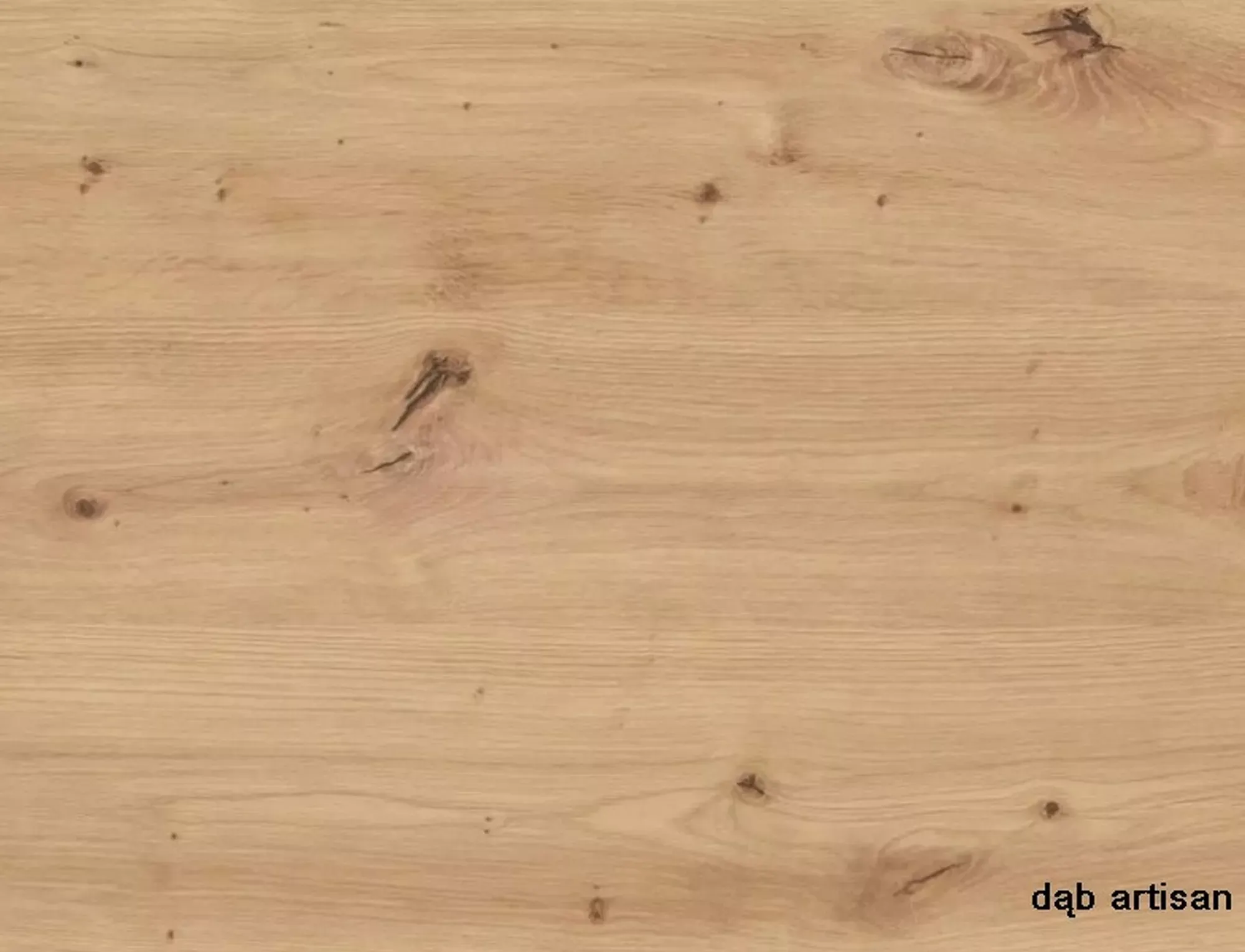 Stół rozkładany okrągły DANTE 102x102(144) dąb artisan czarne nogi Signal — zdjęcie 8