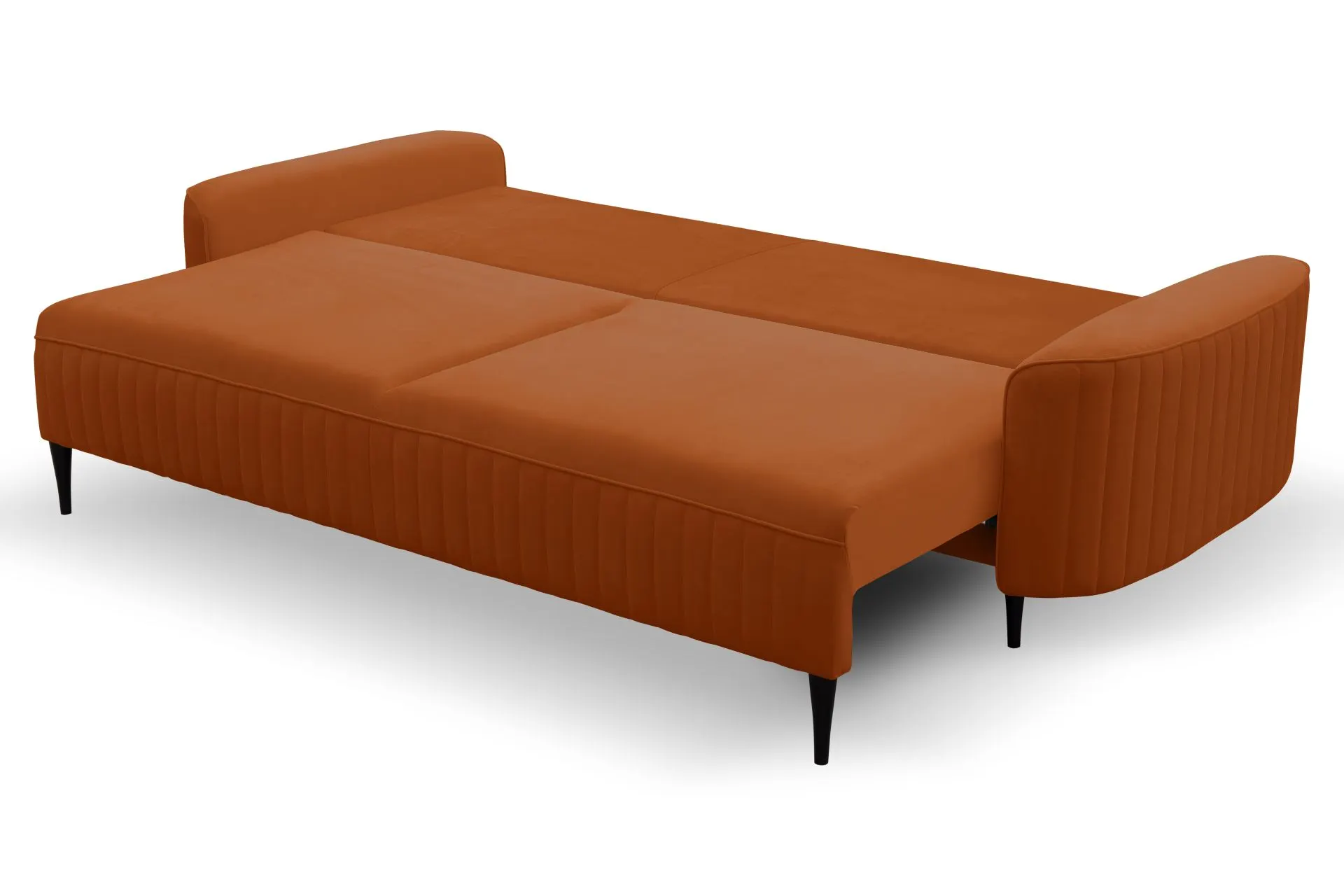 Sofa rozkładana z pojemnikiem VENA VELLUTO 244 cm ceglasta - VENA_SO_VELLUTO33