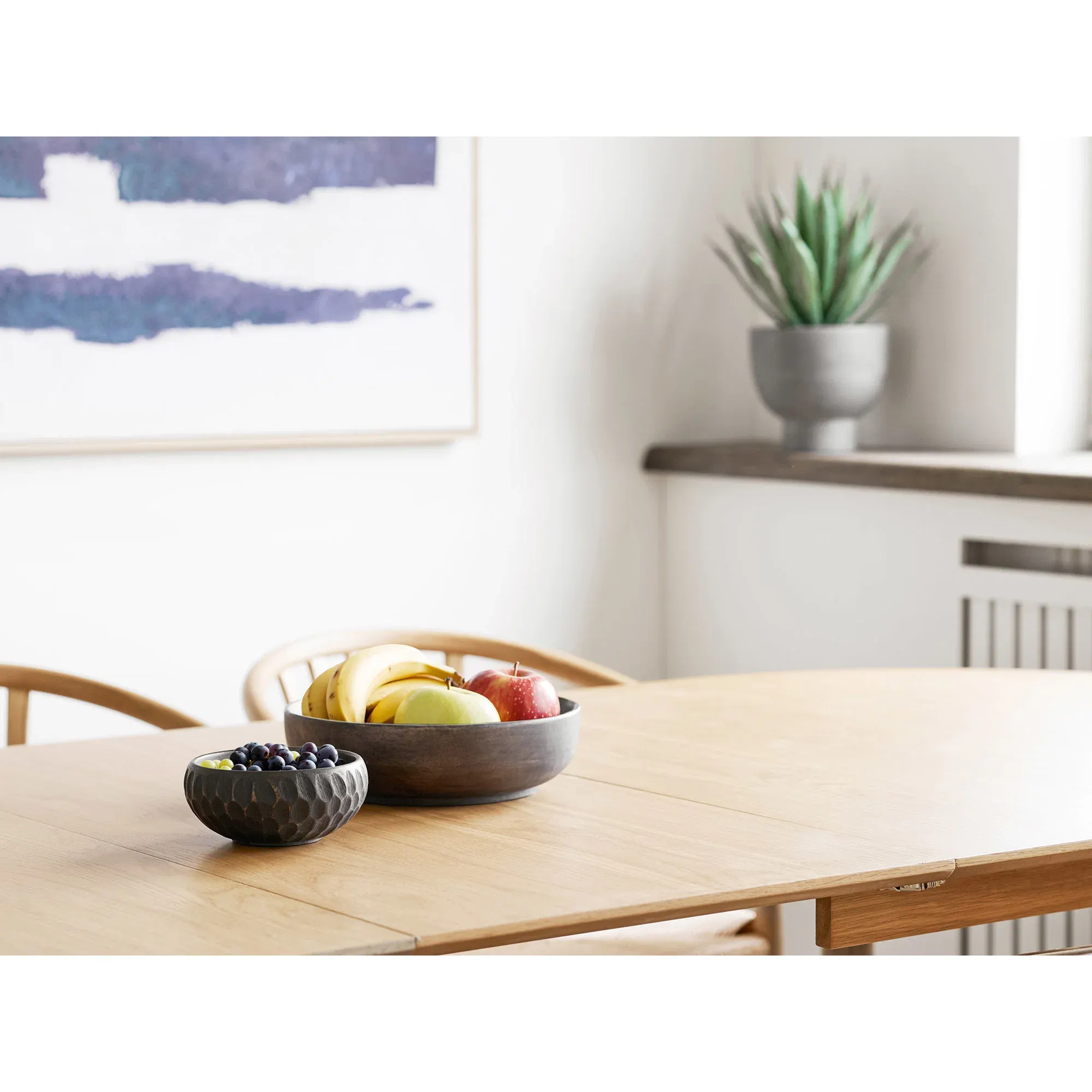 Drewniana misa KULLU 26 cm brązowa — zdjęcie 5