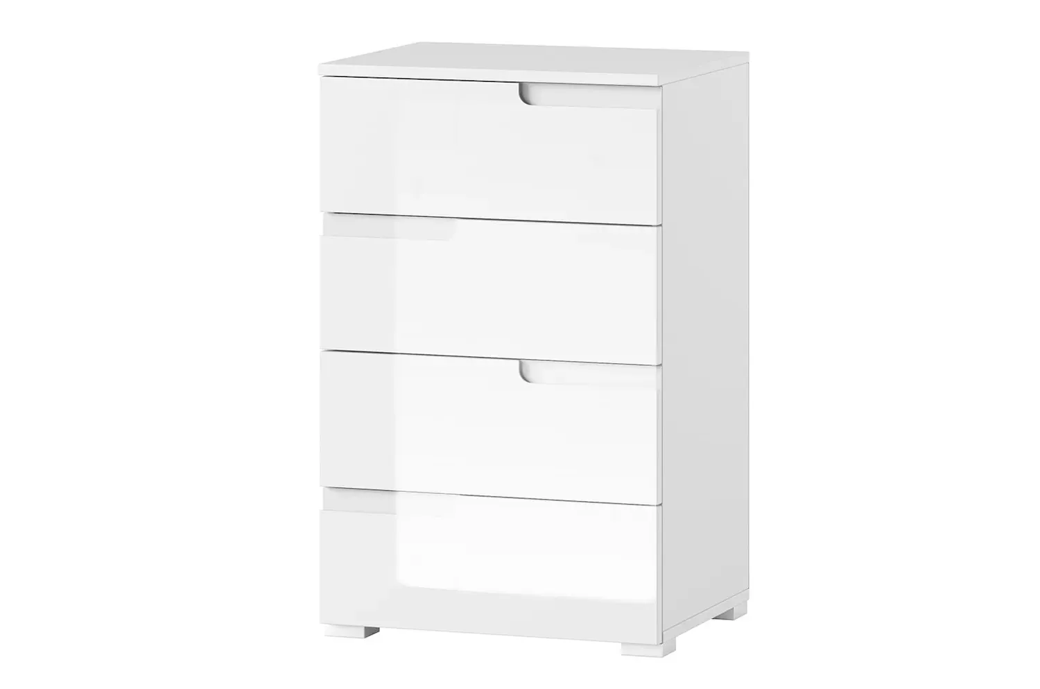 Komoda z 4 szufladami SELENE 2 biały połysk