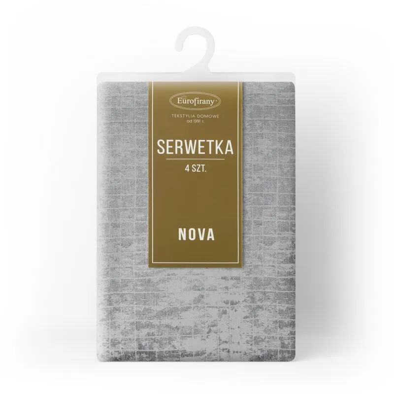 Podkładka na stół ALINA 30 X 40 CM SREBRNY - EU_440380