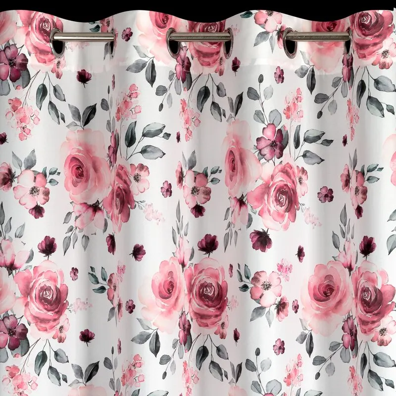 ZASŁONA GOTOWA CECILY 140 X 250 CM BIAŁY - EU_454604