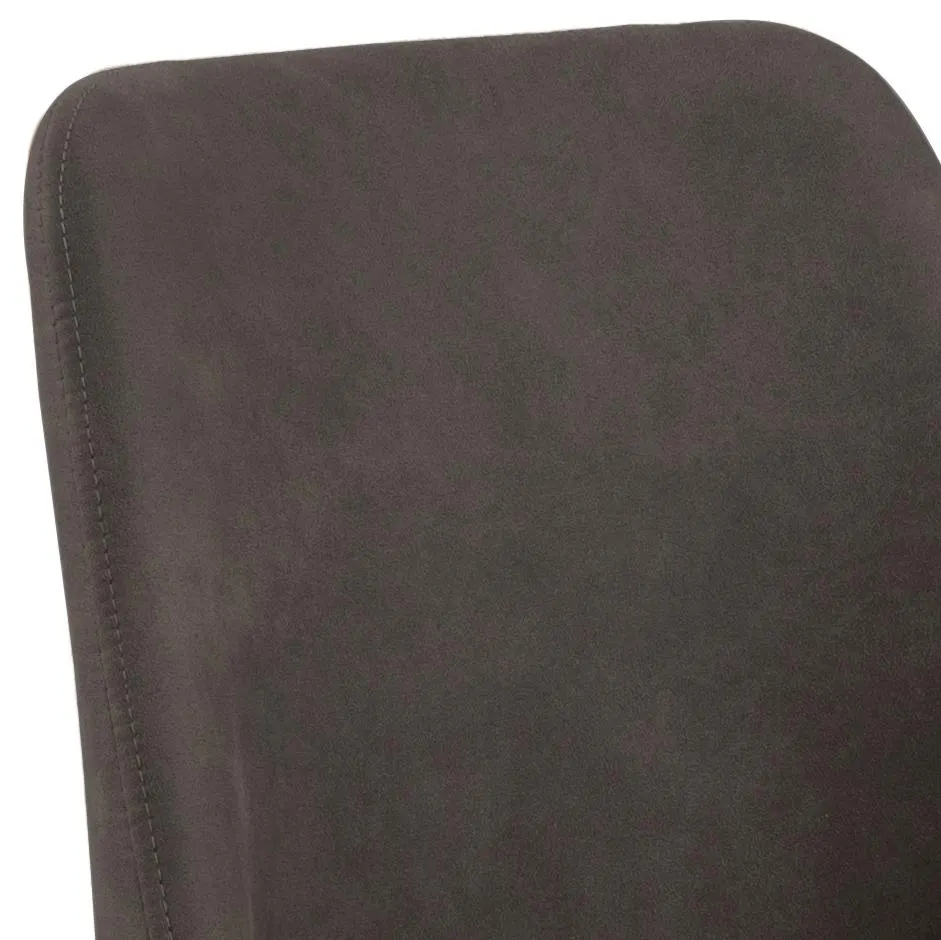 image faux-leather, gray, chair, upholstery, stitching