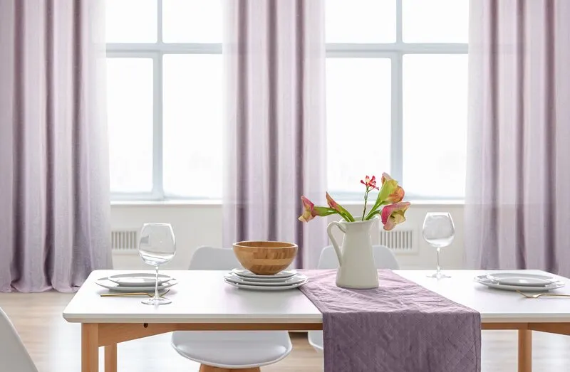 ZASŁONA GOTOWA PAOLA 140X250 CM RÓŻOWY - EU_362095